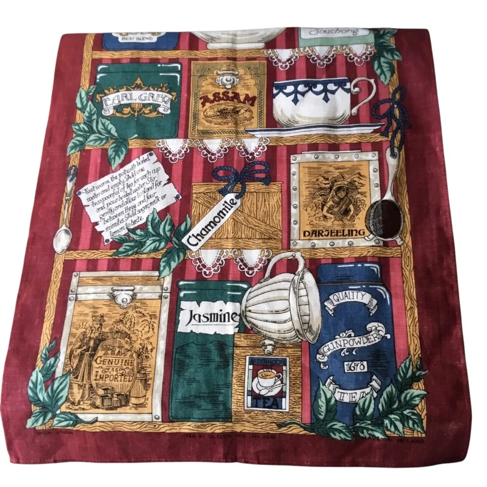 ULSTER WEAVERS BELFAST Pure Irish Linen Tea Towel 18.5 X 29.5